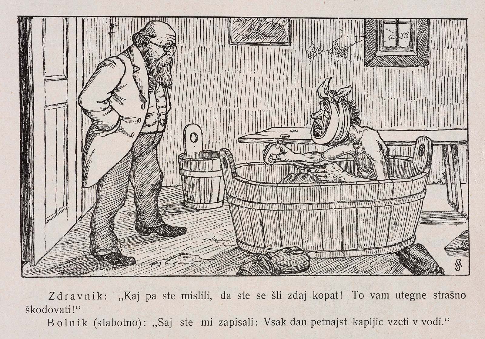 V vodi, (1902)