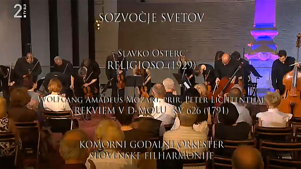 1. november 2020 - S. Osterc in W. A. Mozart