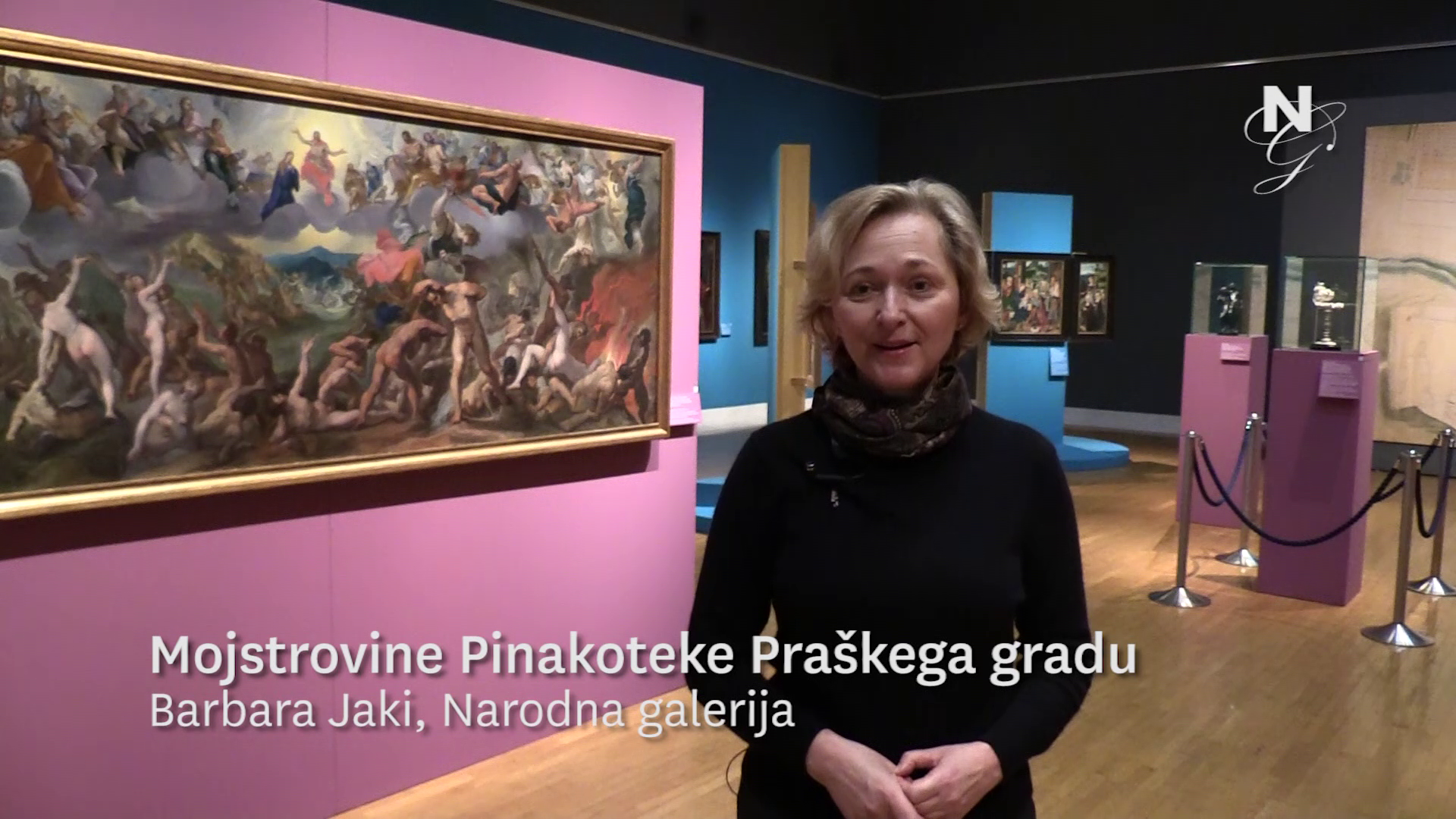 Kratka predstavitev razstave (video), Barbara Jaki