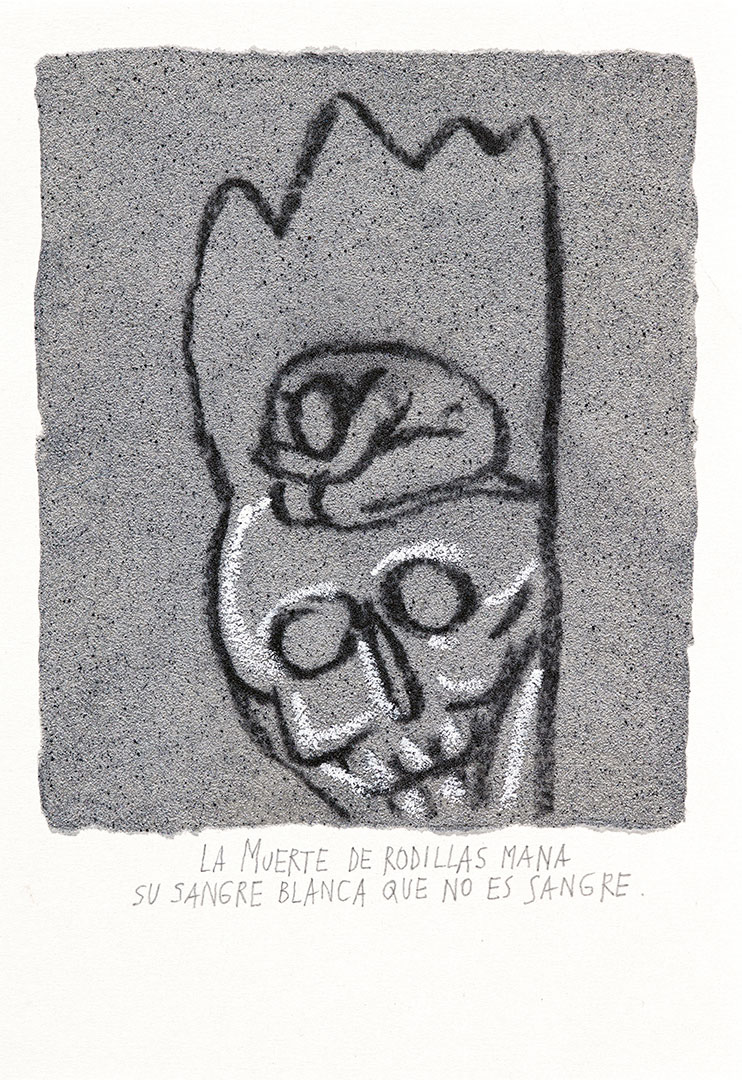 La Muerte de rodillas mana …