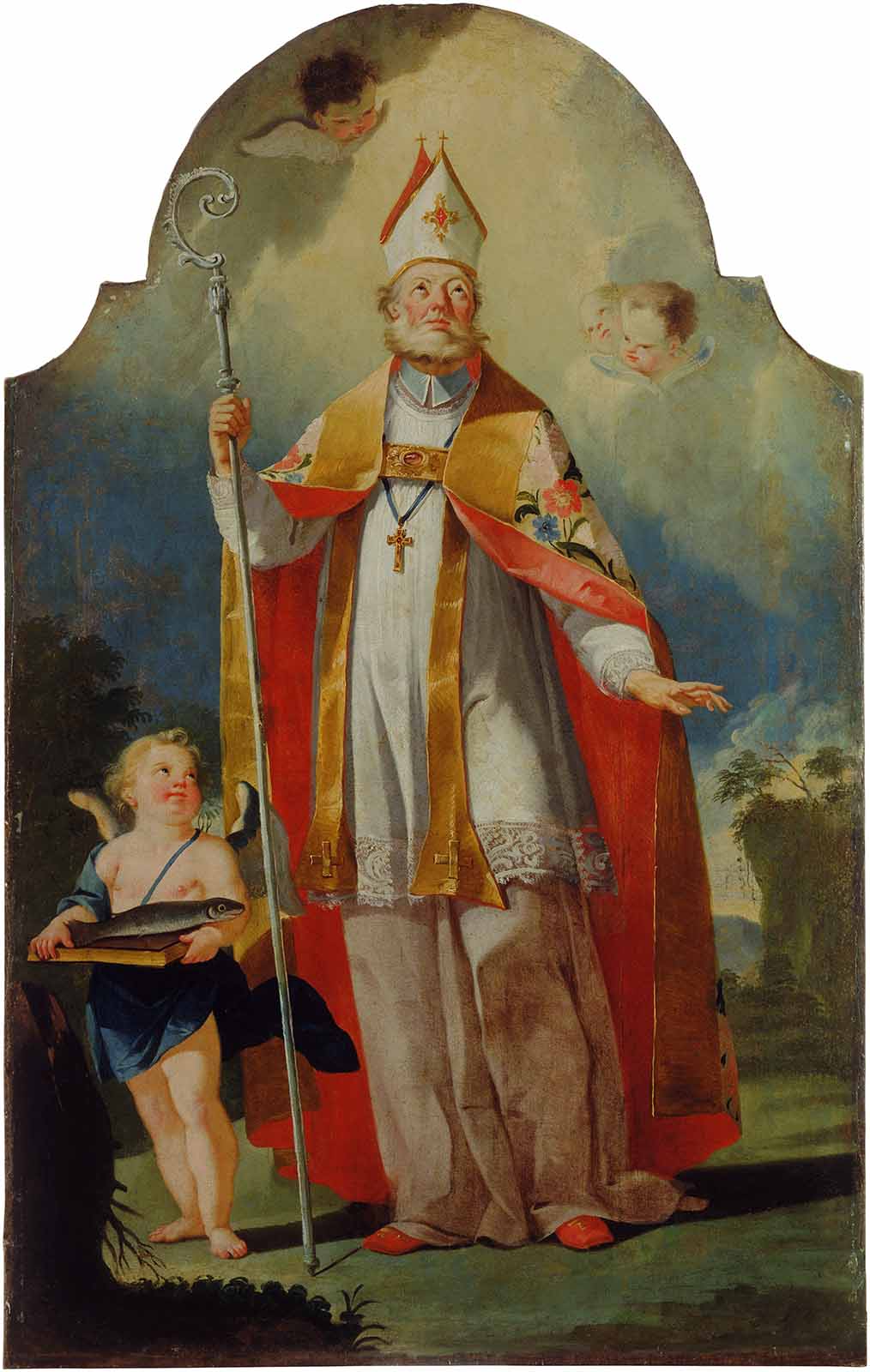 Sv. Urh, (ok. 1765), olje, platno, 119 x 75 cm