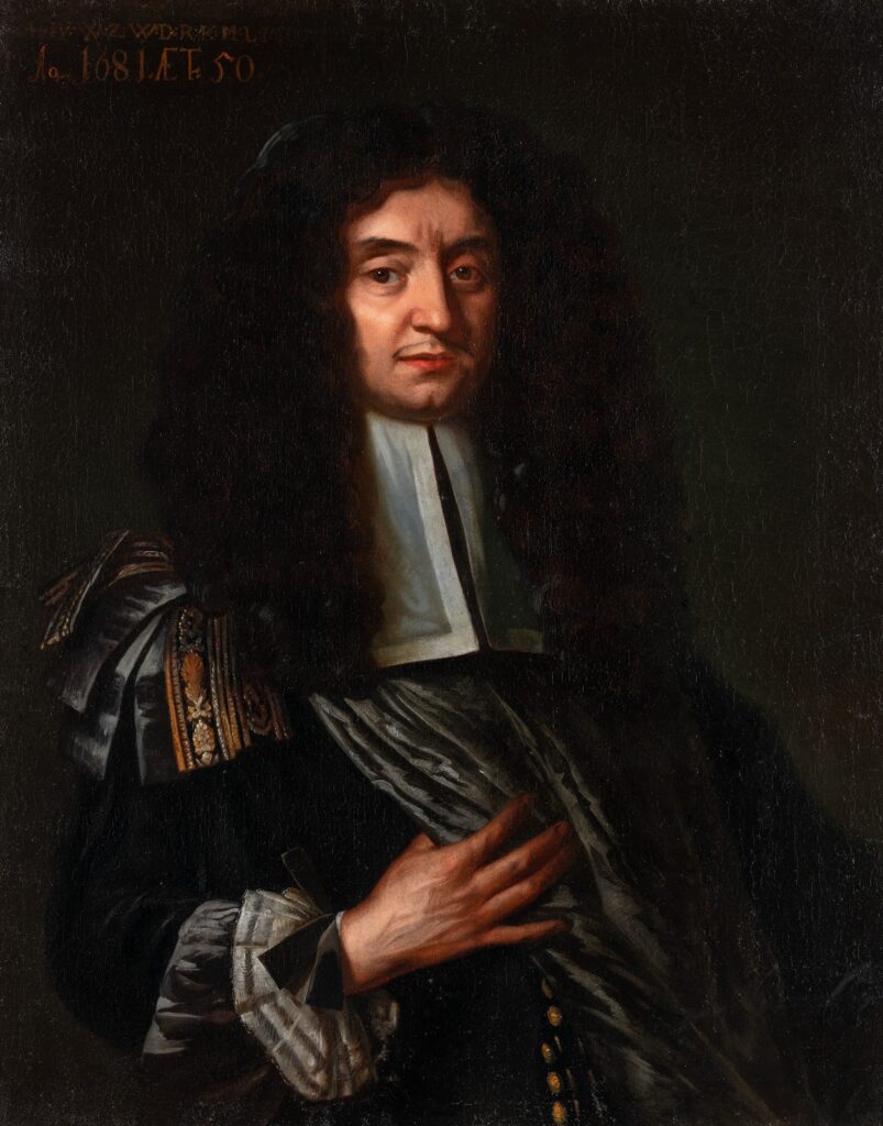 Herman Verelst, Janez Jakob pl. Wiederkehrn, 1678, olje, platno, 103,5 x 84 cm