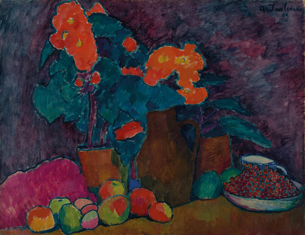 Alexej von Jawlensky, Cvetje, sadje in vrč