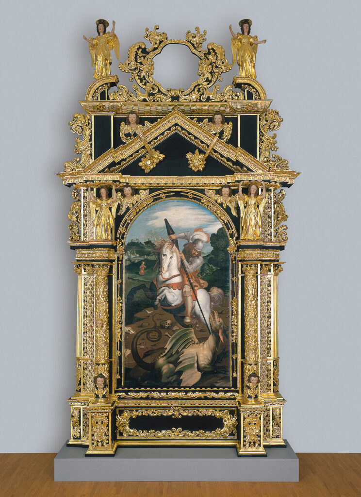 Hans Georg Geiger von Geigerfeld, Sv. Jurij v boju z zmajem