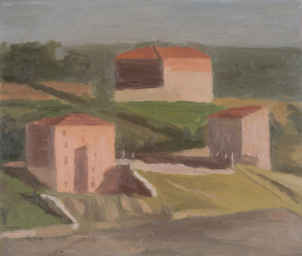 Giorgio Morandi, Predmestna krajina