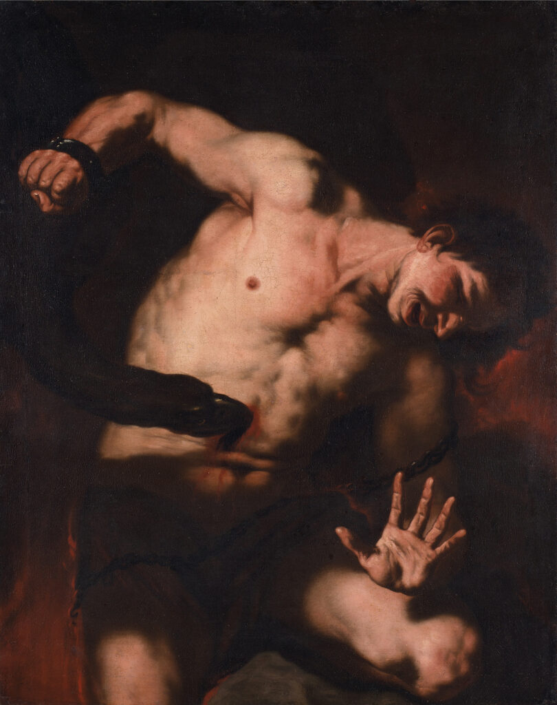 Luca Giordano, Priklenjeni Prometej