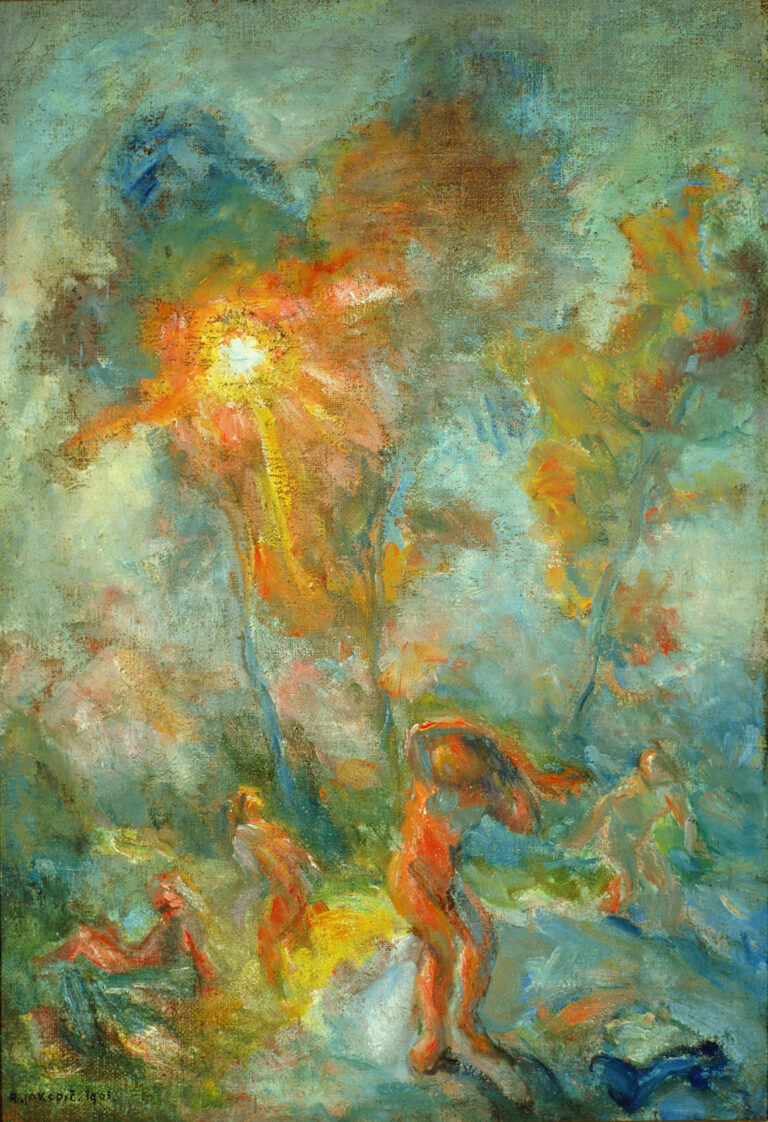 Rihard Jakopič, Kopalke, 1905 olje, platno, 105,5 x 74,5 cm