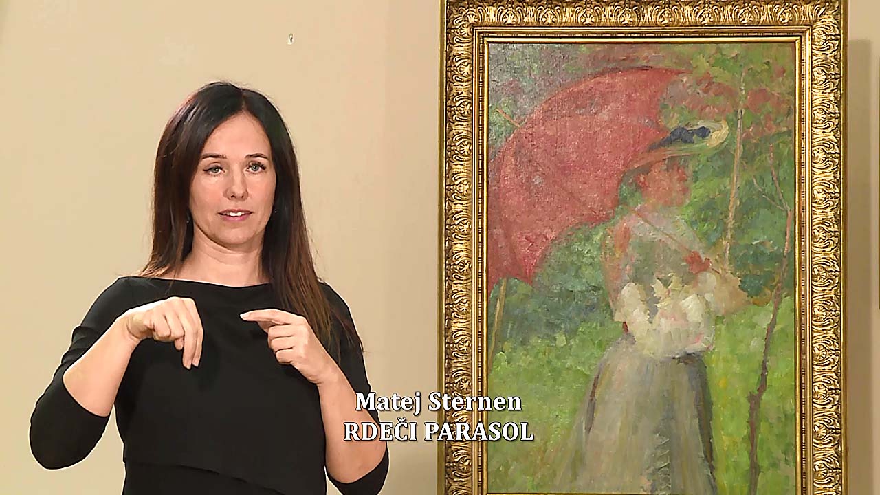 Matej Sternen, Rdeči parazol (video)