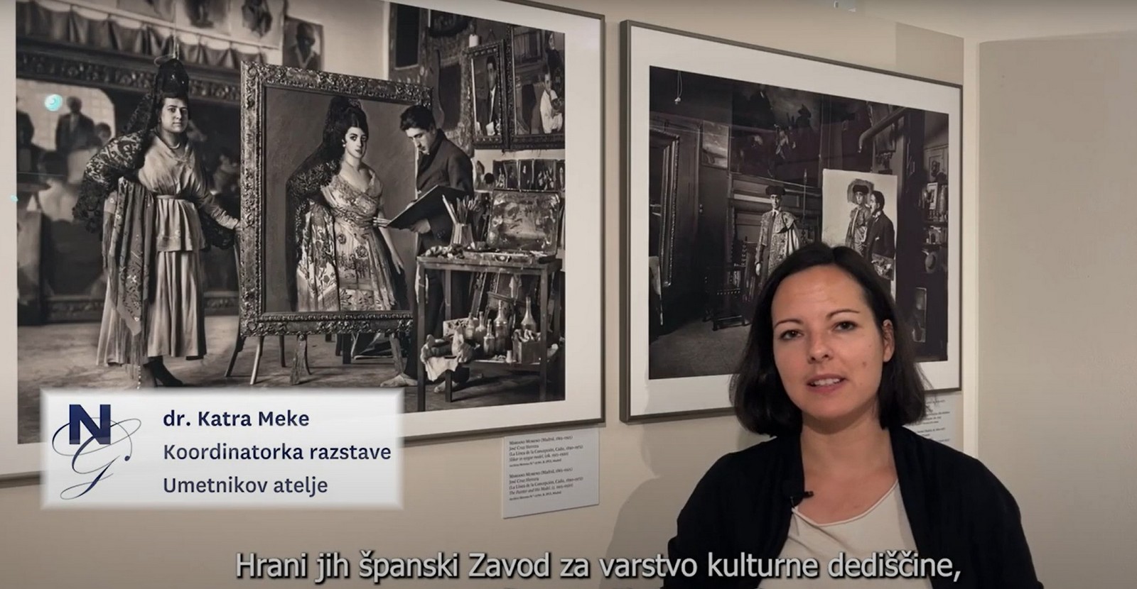 Umetnikov atelje, video predstavitev
