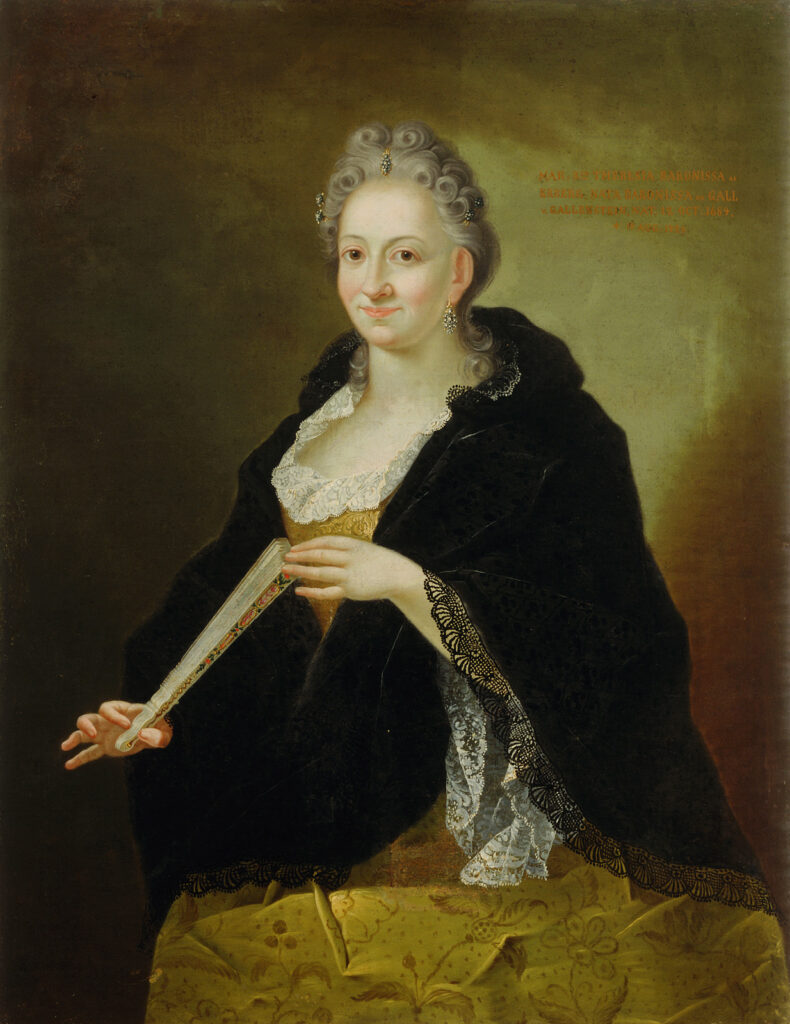 Fortunat Bergant, Terezija baronica Erberg