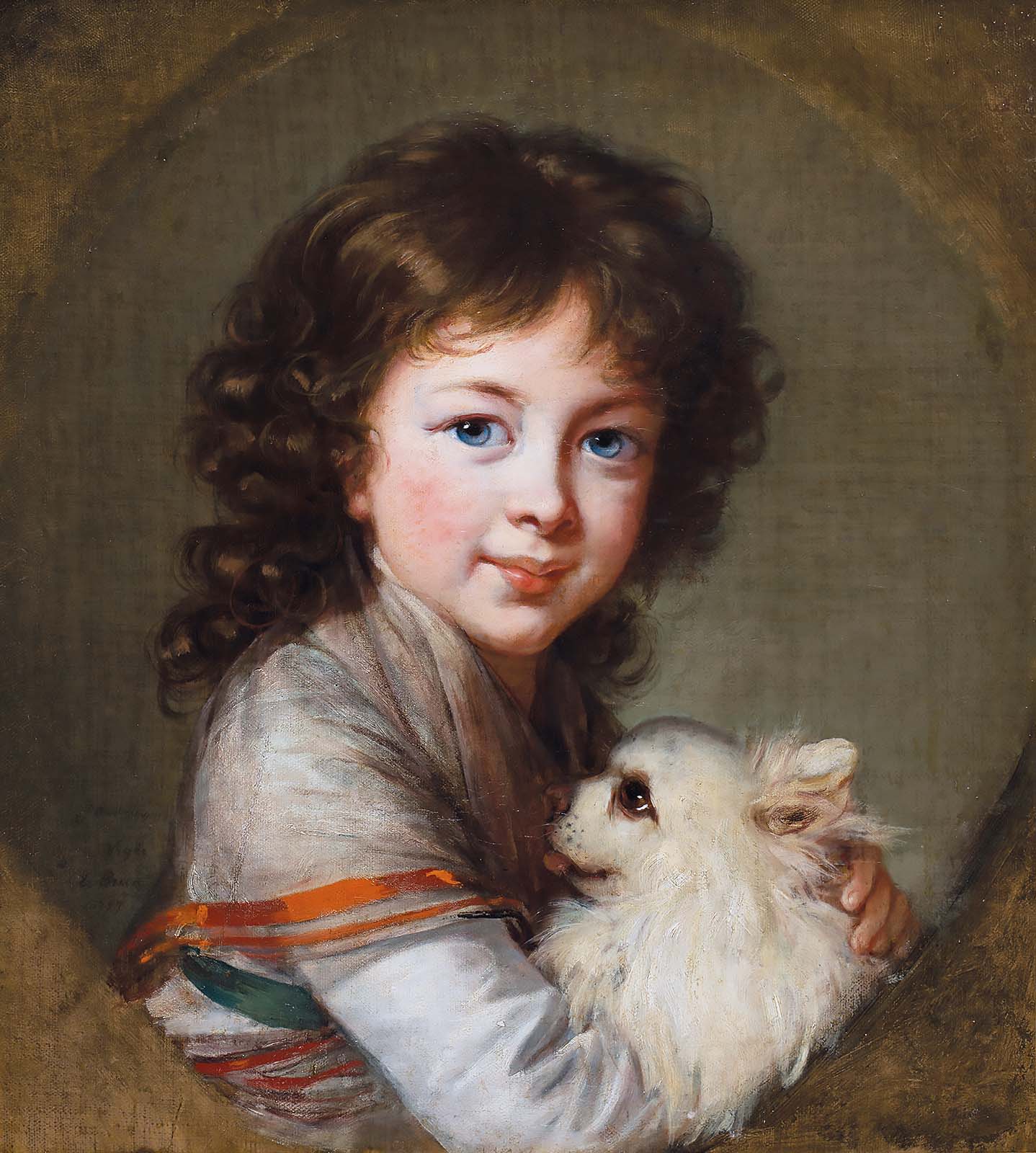 Élisabeth Louise Vigée Le Brun - Elisabeth Isabella Mniszech, 1797