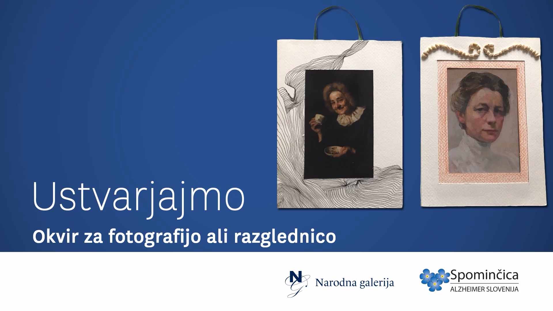 Okvir za fotografijo ali razglednico (video)