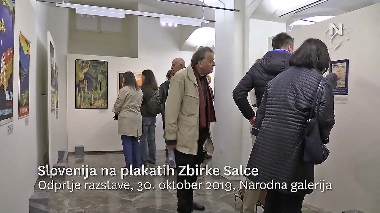 Odprtje razstave (video)