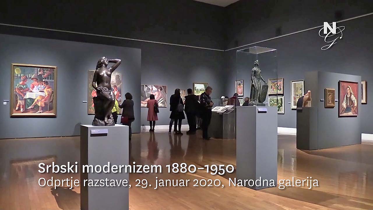 Odprtje razstave, video
