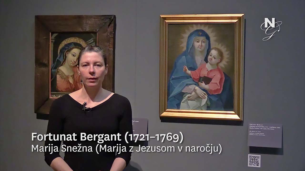 Fortunat Bergant (1721-1769) - Marija Snežna (Marija z Jezusom v naročju) (video, Slovene only)