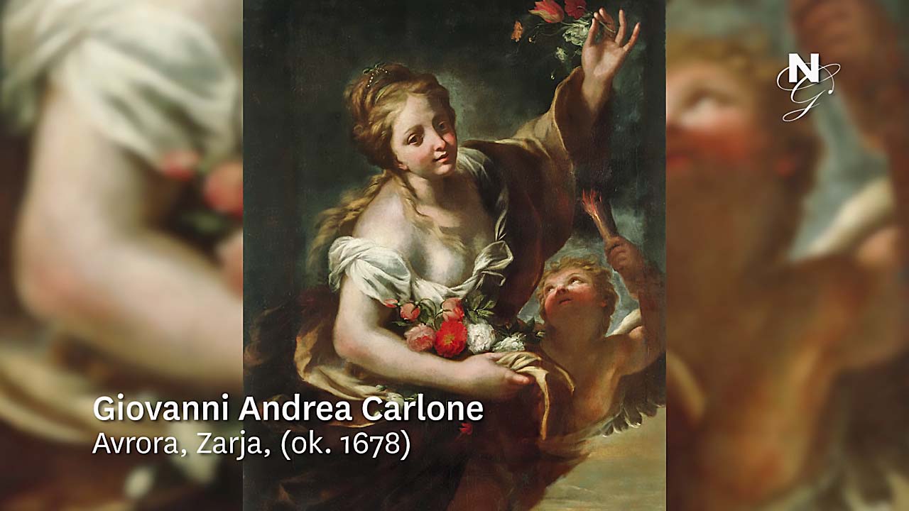 Giovanni Andrea Carlone, Avrora, Zarja, (video)