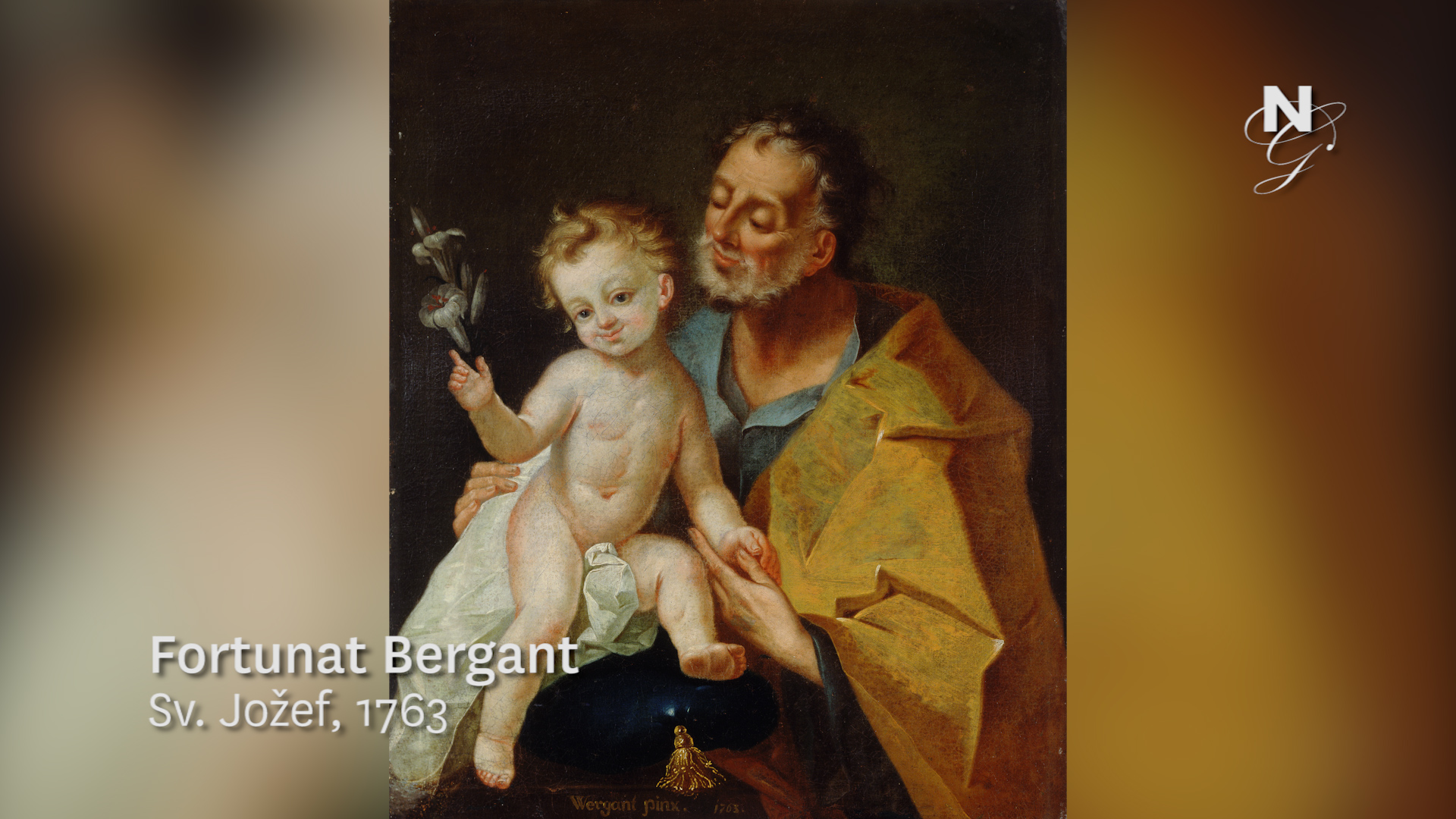 Fortunat Bergant, Sv. Jožef (video)