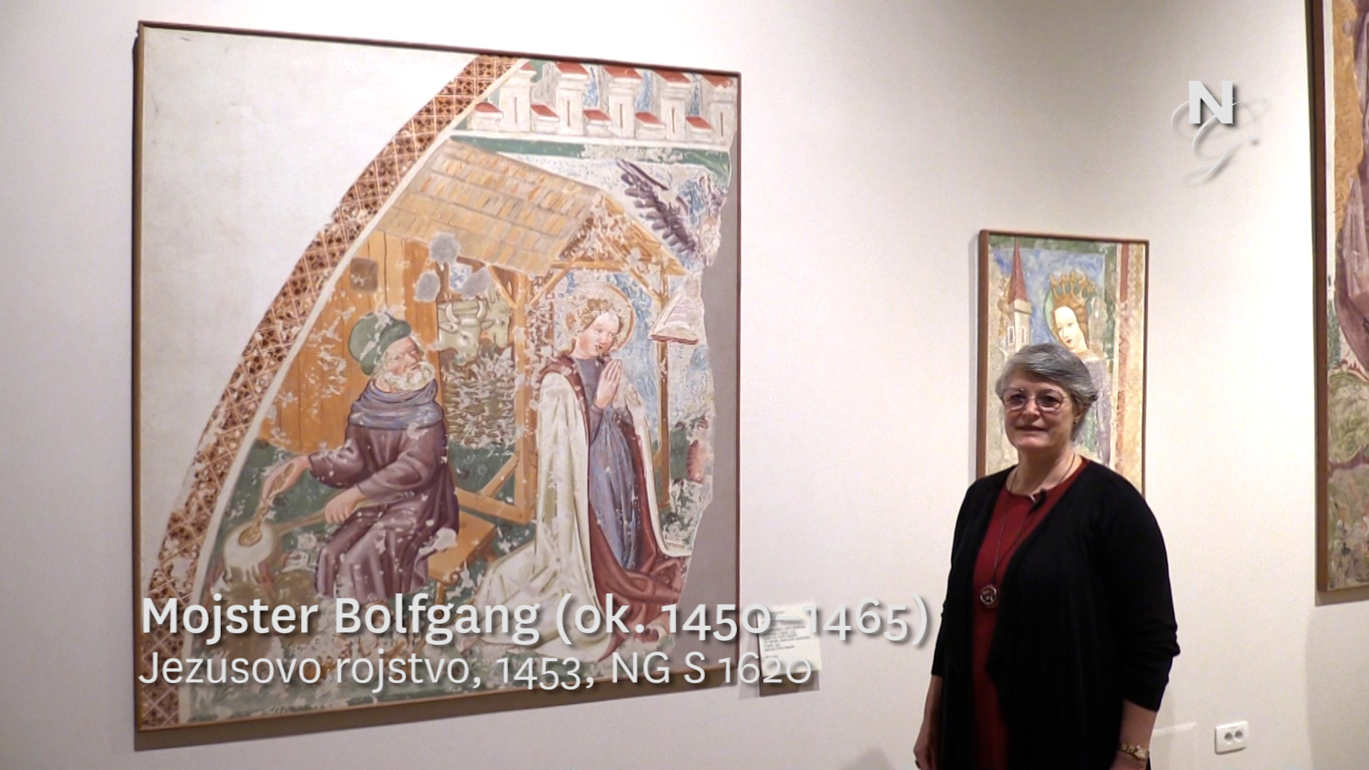 Mojster Bolfgang: Crngrob, Jezusovo rojstvo (video), Mojca Jenko