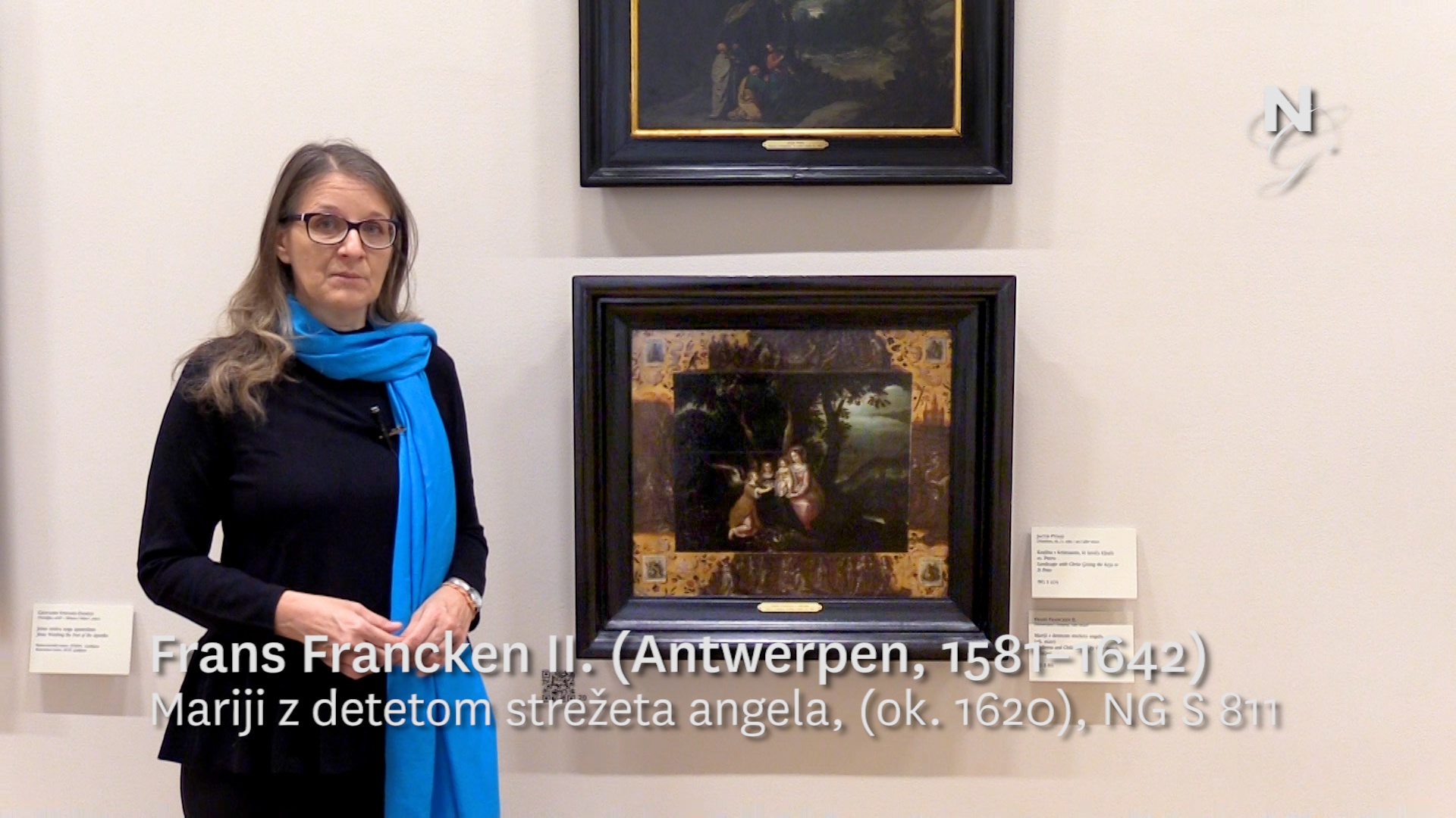 Frans Francken II.: Mariji z detetom strežeta angela (video), Kristina Preininger