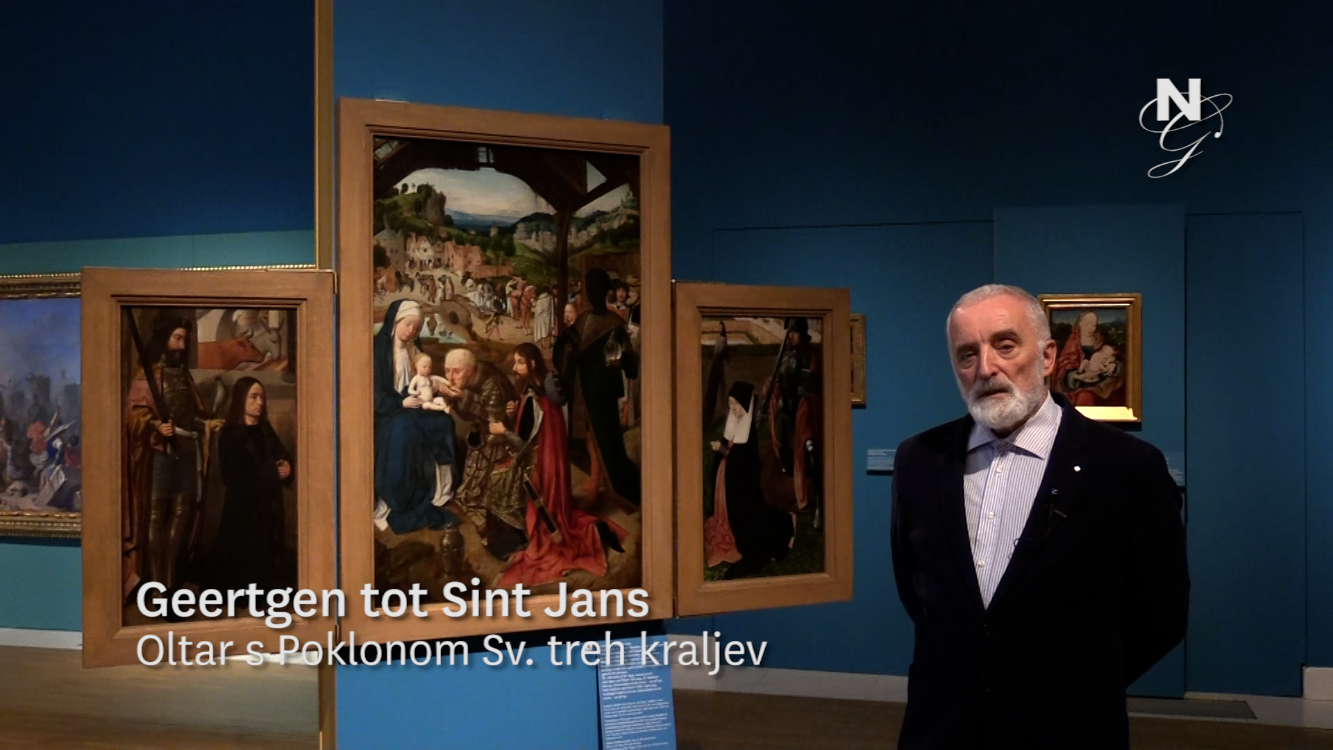Geertgen tot Sint Jans: Oltar s Poklonom Sv. treh kraljev (video), Andrej Smrekar