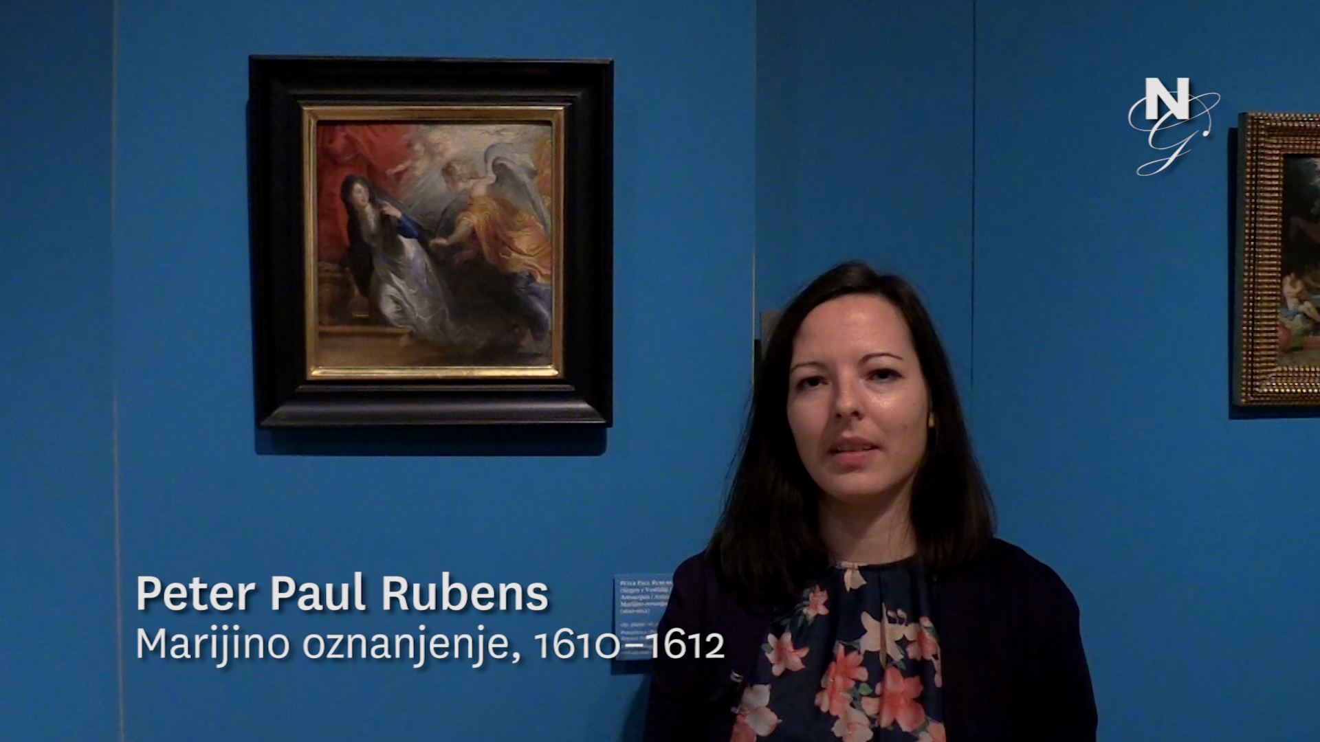 Peter Paul Rubens: Marijino oznanjenje (video), Katra Meke