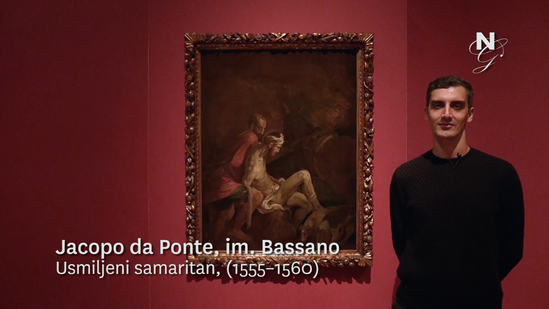 Jacopo da Ponte: Usmiljeni samaritan (video), Michel Mohor