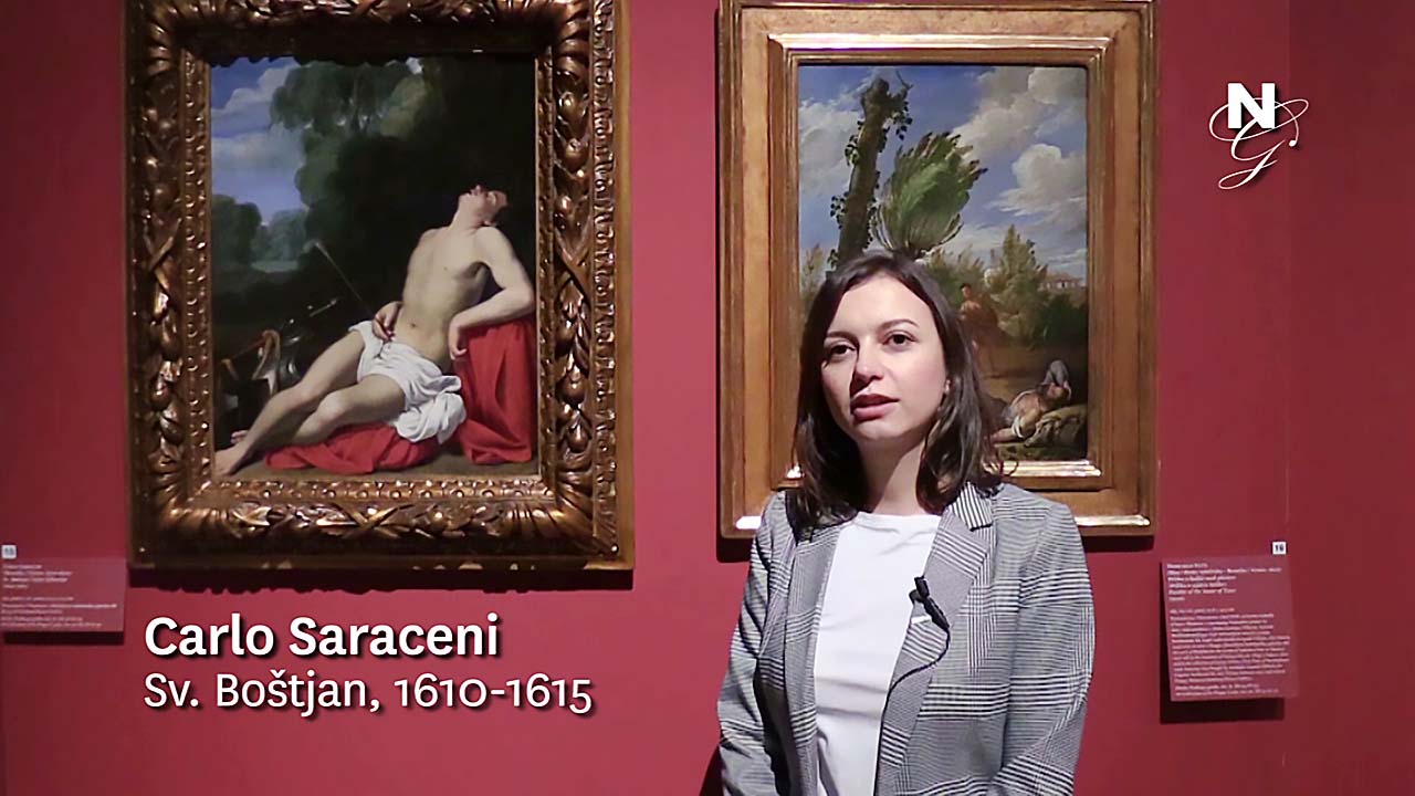Carlo Saraceni: Sv. Boštjan (video), Tjaša Debeljak Duranović