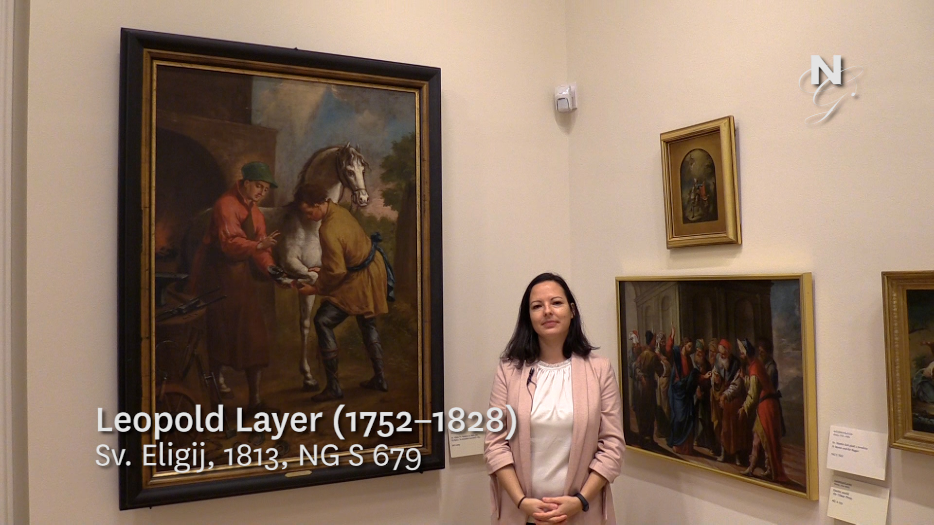 Leopold Layer: Sv. Eligij (video), Katra Meke