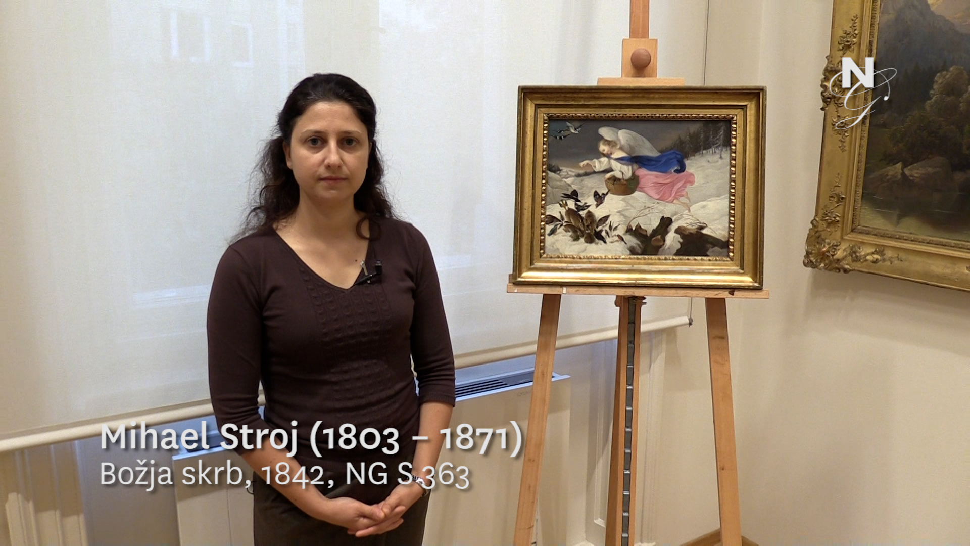 Mihael Stroj: Božja skrb (video), Nataša Braunsberger