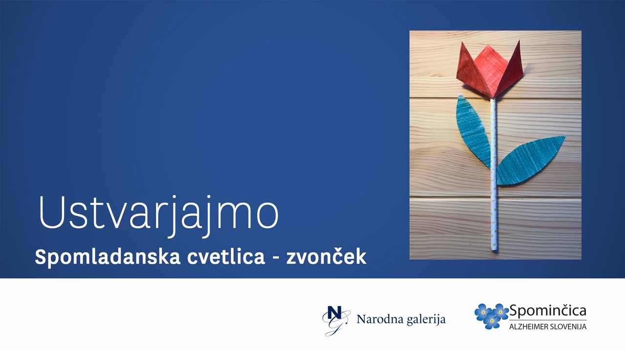 Spomladanska cvetlica - zvonček (video)