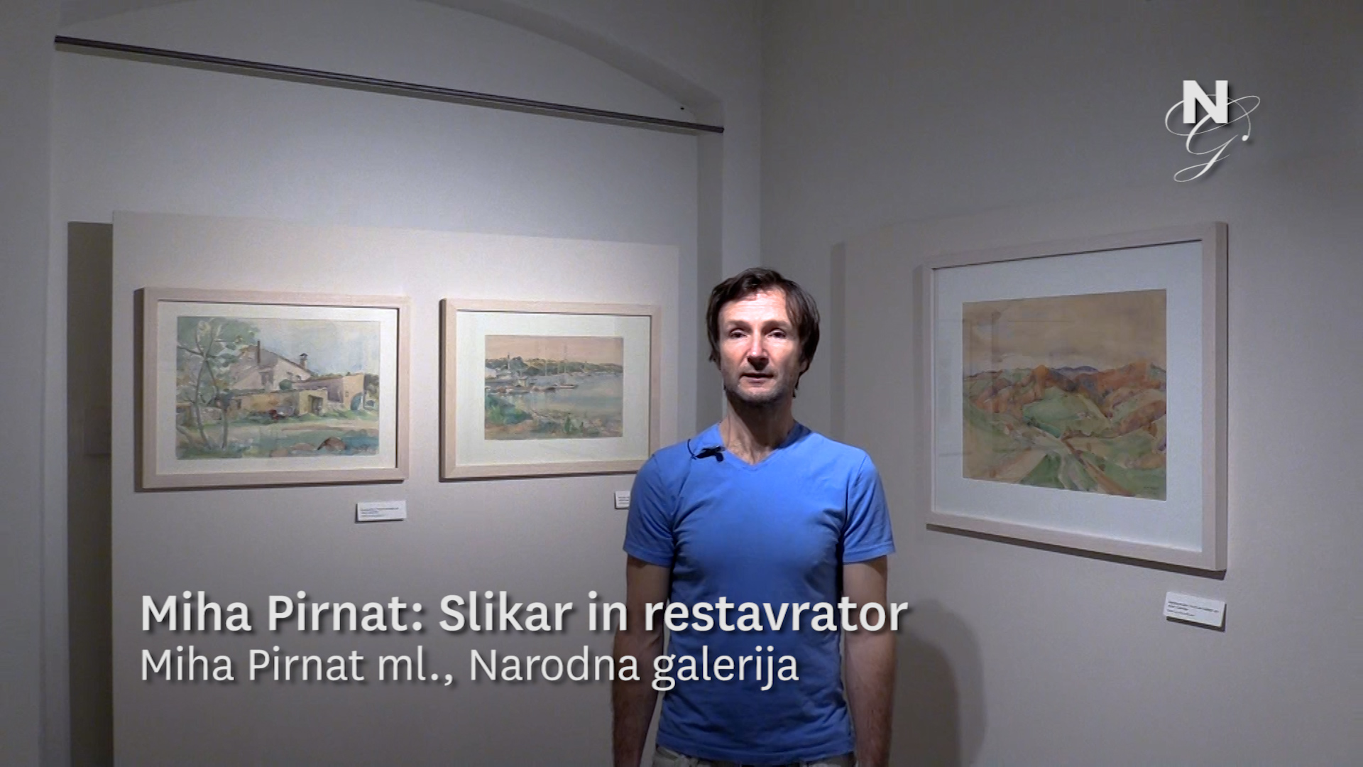 Miha Pirnat: Slikar in restavrator (video)