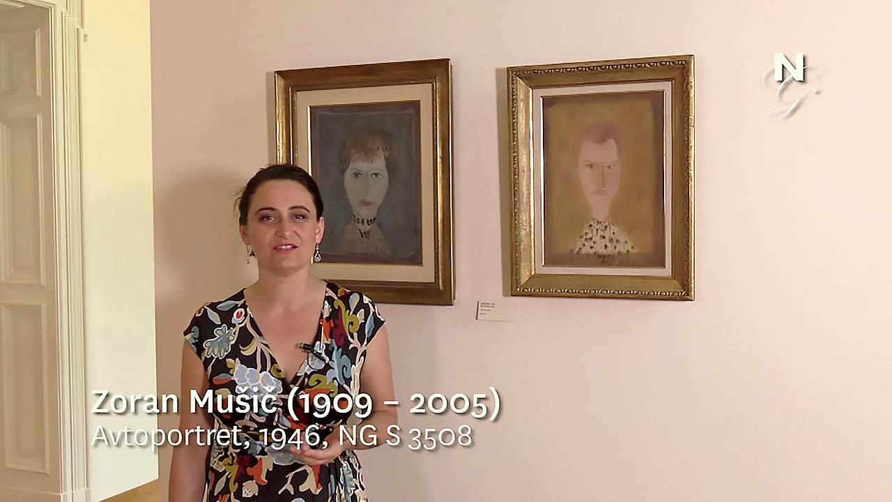 Zoran Mušič - Avtoportret (video)
