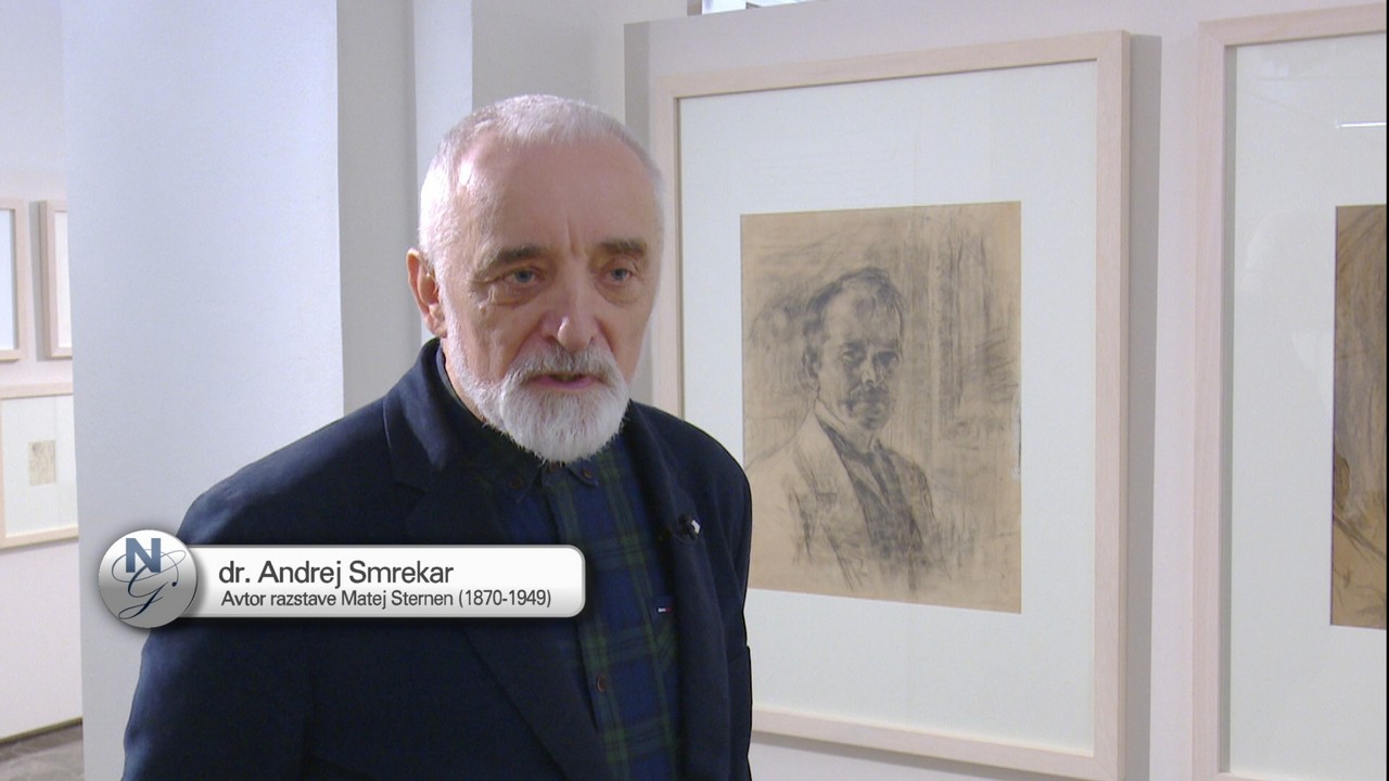 Matej Sternen (1870–1949). Risba in grafika, video predstavitev